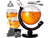 Set de whisky decantador globo OR1238 · 850 ml
