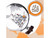 Set de whisky decantador globo OR1238 · 850 ml