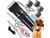 Cortapelos para mascotas sin cable · 4 peines