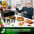 Freidora de aire doble 9 L inox · 2400 W · Comfy Nest