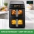 Freidora de aire doble apilada 10 L · 2600 W · Just Perfecto