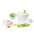 Centrifugadora de ensalada con picador y 6 cuchillas · Herzberg