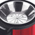 Licuadora extractora inox 700 W · roja · Royalty Line