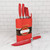 Juego de 7 cuchillos antiadherentes con taco rojo · Royalty Line