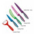 Juego de 7 cuchillos multicolor en caja regalo · Royalty Line
