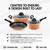 Batería 9 piezas antiadherente cobre con bandeja de horno · Herzberg