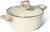 Cacerola de granito 24 cm con tapa · beige · Just Perfecto