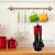 Juego de 6 utensilios de cocina de PBT · negro y rojo