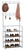 Perchero de recibidor 4 niveles con zapatero · 60 x 155 cm