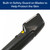 Cortapelos corporal inalámbrico con mango extensible y LED
