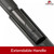 Cortapelos corporal inalámbrico con mango extensible y LED
