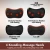 Almohada de masaje shiatsu con calor · 4 nodos y 25 W