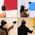 Rodillo de pintura con depósito de 700 ml y mango de 73 cm