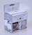 Set de 62 velcros adhesivos redondos · blanco