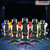 Silla gaming tricolor con respaldo en T