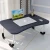 Mesa de cama plegable 60 x 40 cm con hueco para taza y tablet
