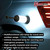 Luz LED interior de coche 16 diodos · 4 colores