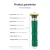 Cortapelos profesional recargable 8500 rpm · verde bambú