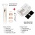 Pack depiladora corporal y depiladora facial con LED