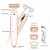 Pack depiladora corporal y depiladora facial con LED