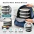 Fiambrera apilable de 4 niveles sin BPA · estanca