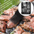 Juego de utensilios de barbacoa · 9 piezas en acero inoxidable