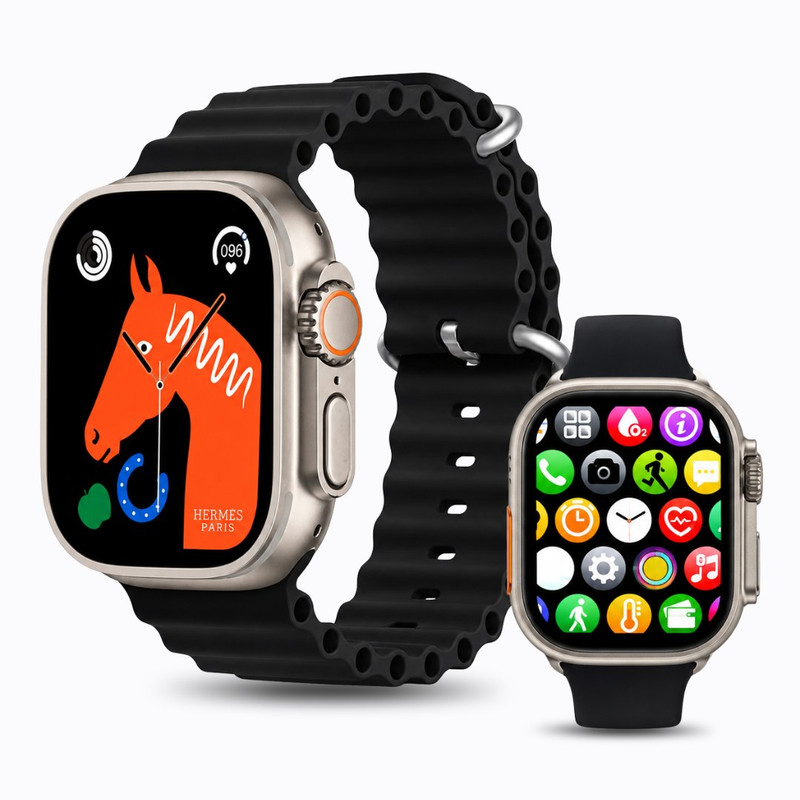 Smartwatch S9 Ultra 49 mm · llamadas Bluetooth y pulsómetro