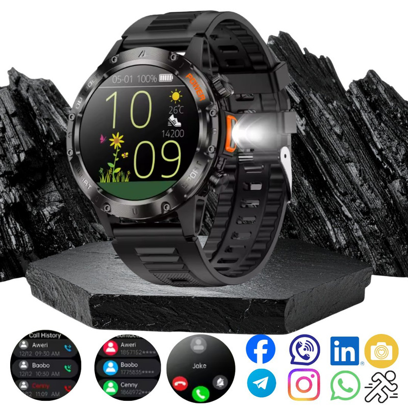 Smartwatch V37Z · pantalla táctil y Bluetooth 5.0