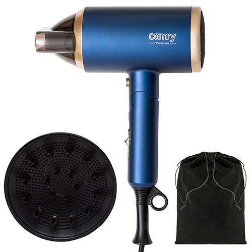 Secador de pelo Camry CR 2268 · 1800 W con iones y difusor