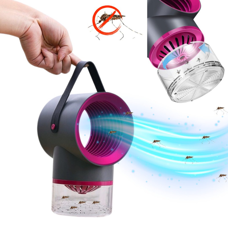 Trampa eléctrica grande para mosquitos · cobertura amplia