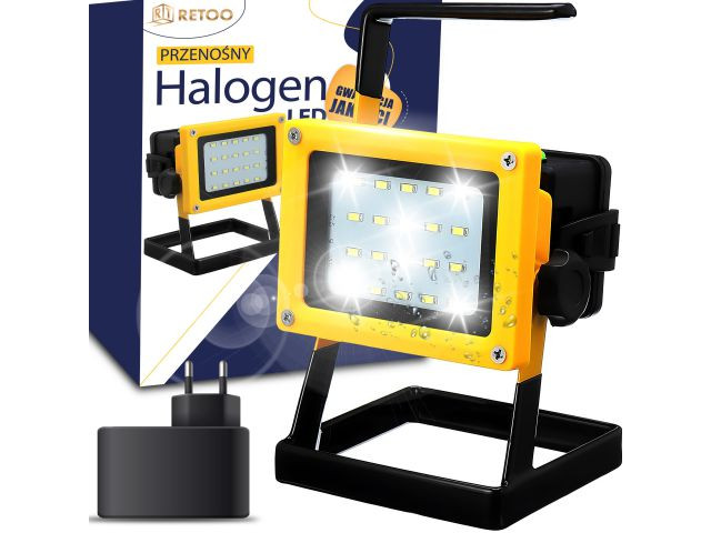 Foco LED de trabajo 30 W recargable · IP65 - imagen 1