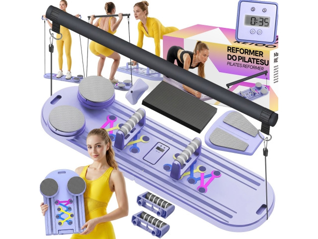 Tabla reformer de pilates multifunción para casa - imagen 1