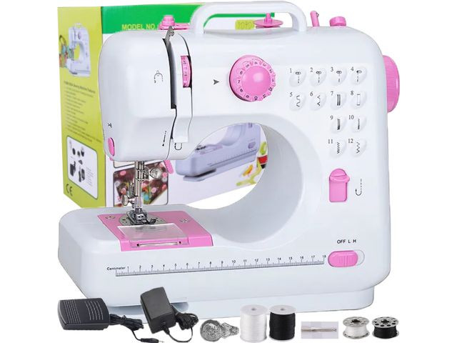 Máquina de coser portátil · 12 puntadas