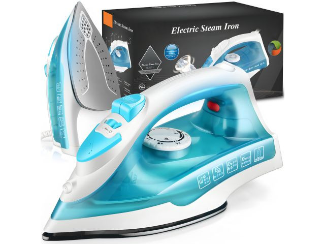 Plancha de vapor · 1200 W · suela de teflón