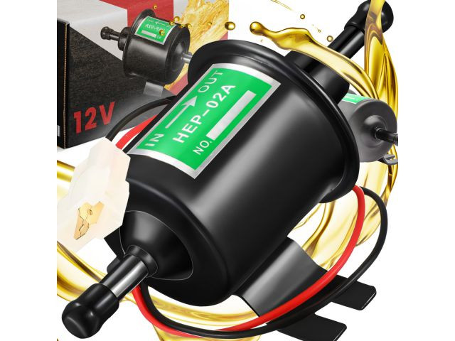 Bomba de trasvase en línea 12 V · 80-120 l/h
