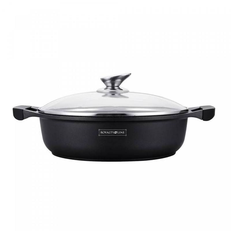 Cazuela baja de aluminio fundido 28 cm · 4,0 L · Royalty Line