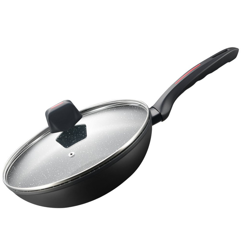 Wok de mármol 30 cm con tapa · 4,4 L · Royalty Line