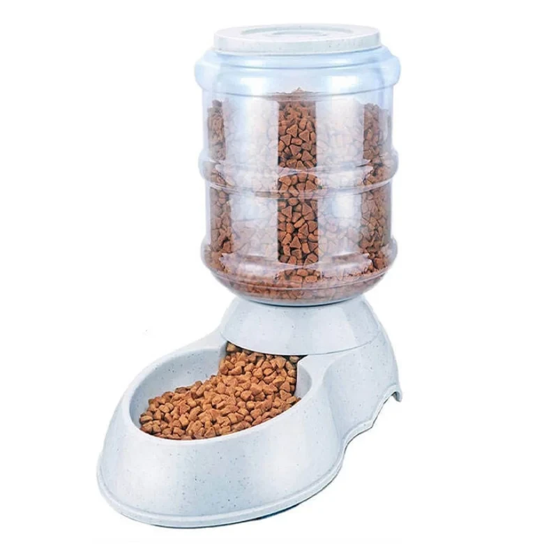 Comedero dispensador automático 3,5 L para mascotas · Herzberg
