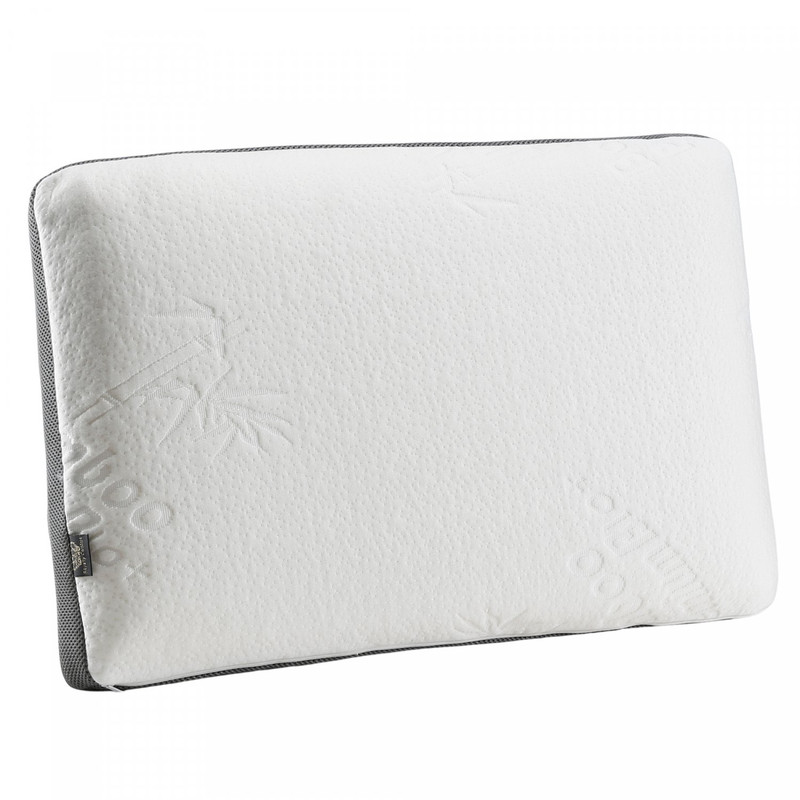 Almohada viscoelástica de bambú con flujo de aire 3D · 60 x 40 cm