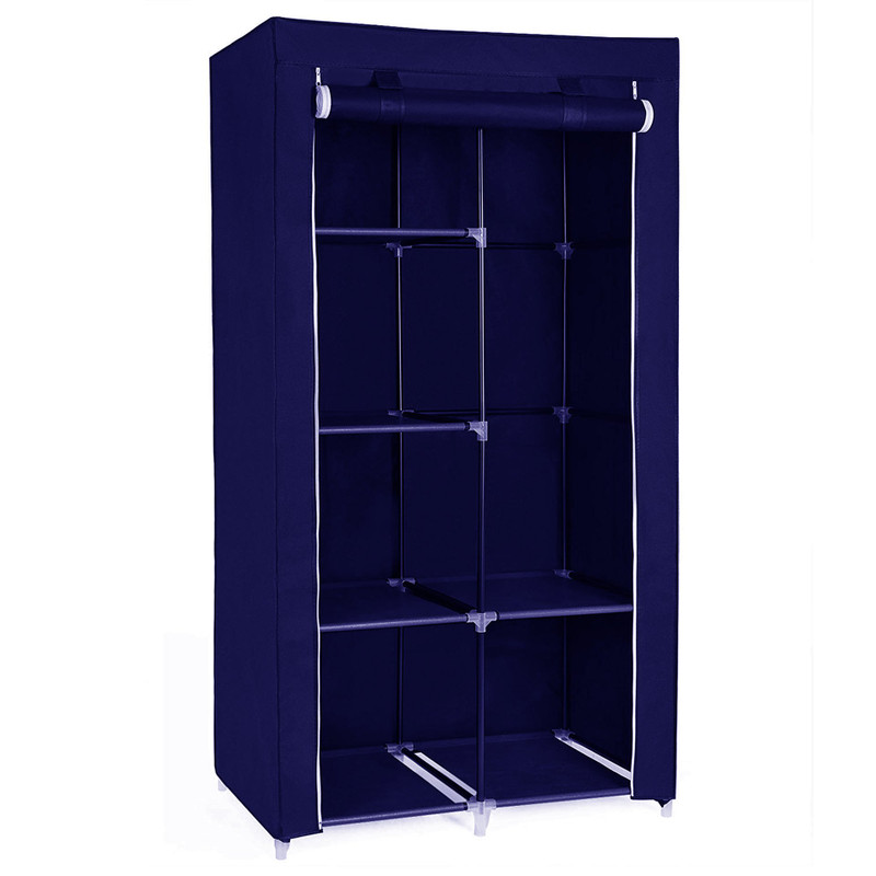 Armario de tela con estructura de acero 110 x 175 cm · 31,5 kg