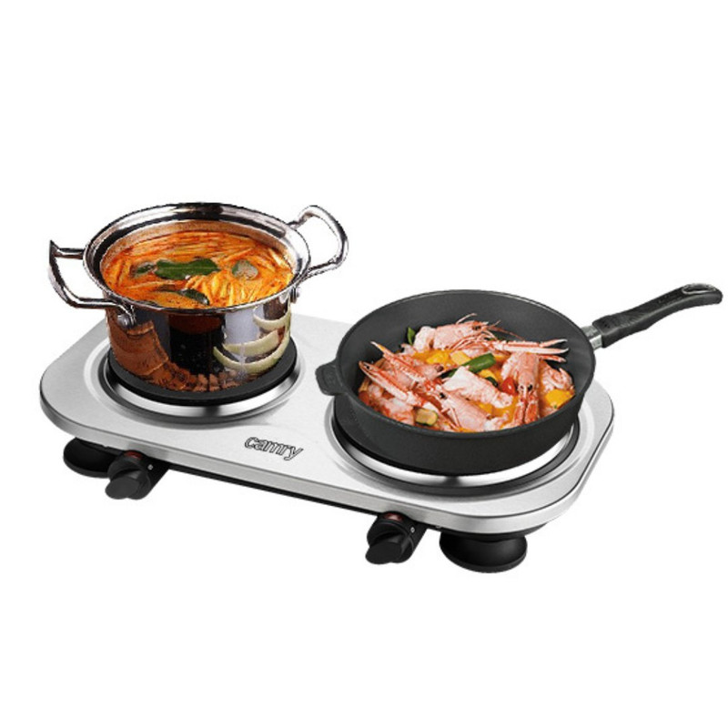 Cocina eléctrica Camry CR 6511 · dos fuegos y 2500 W
