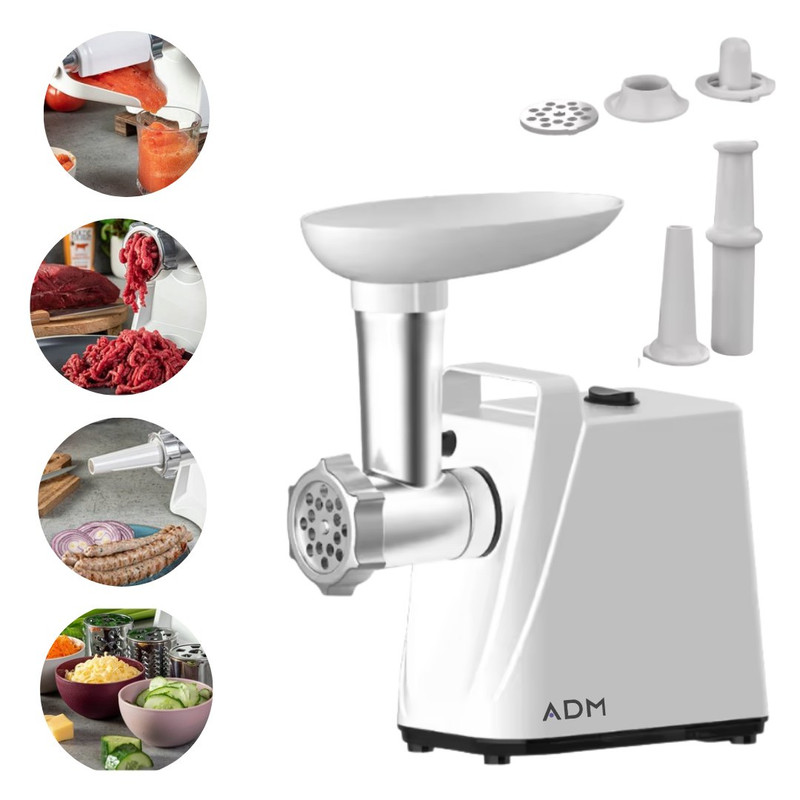 Picadora de carne y verduras eléctrica ADM · 800 W