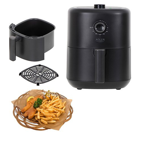 Freidora de aire Adler AD 6310 · 3 litros y 2200 W sin aceite