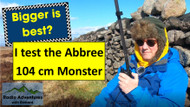 A review of the Abbree 2m HT "monster" antenna!