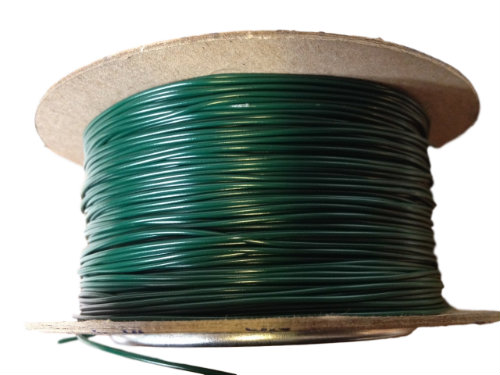 Lightweight antenna wire - military dark olive green
