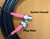 Co-axial cable - RG174A/U (with or without connectors fitted) Co-axial cable - RG174A/U (with or without connectors fitted)