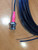 RG174a/u MIL-spec coax. Great for HF portable antennas