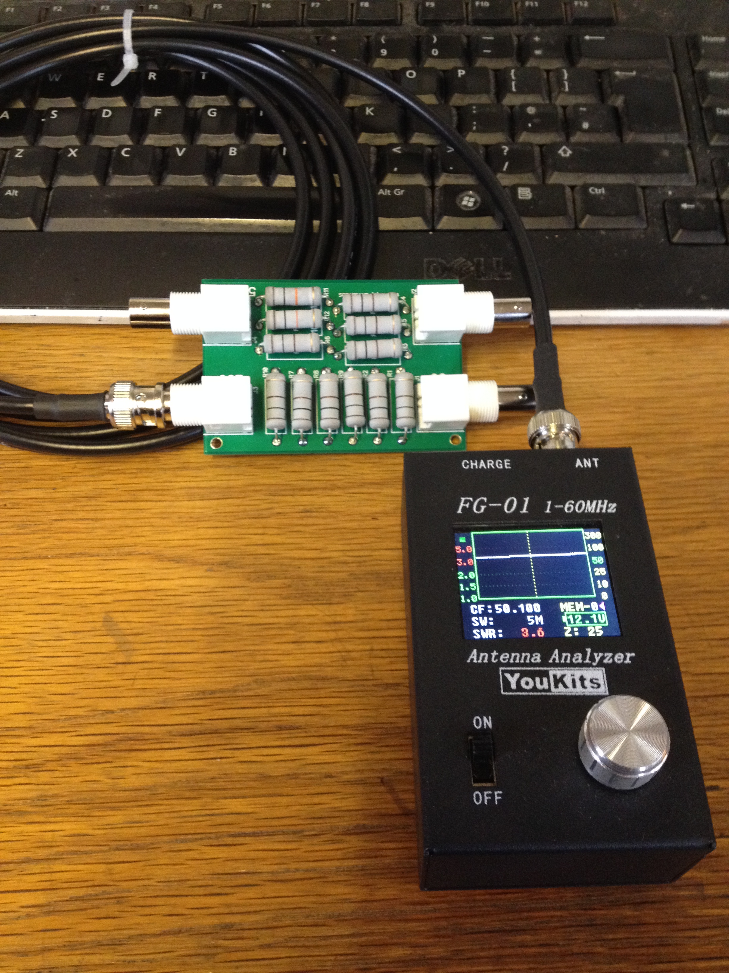 Measuring coax cable loss SOTABEAMS