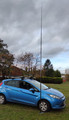 Drive-on Car Stand for masts (Pole)