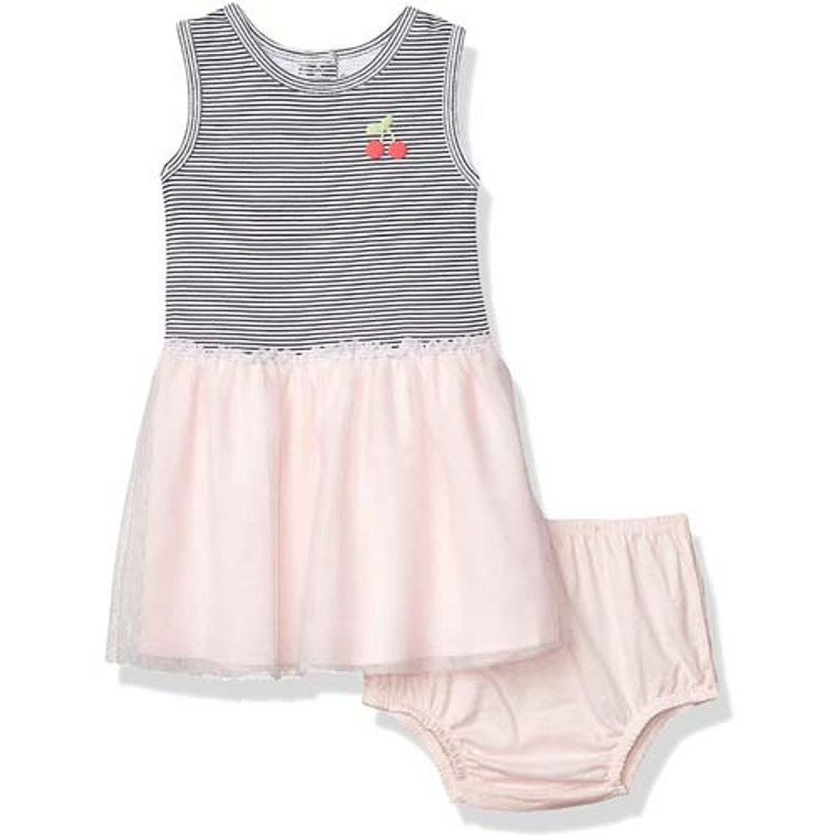 Gerber Baby Girl Cute Tulle Dress and Diaper Cover 12/18 Months